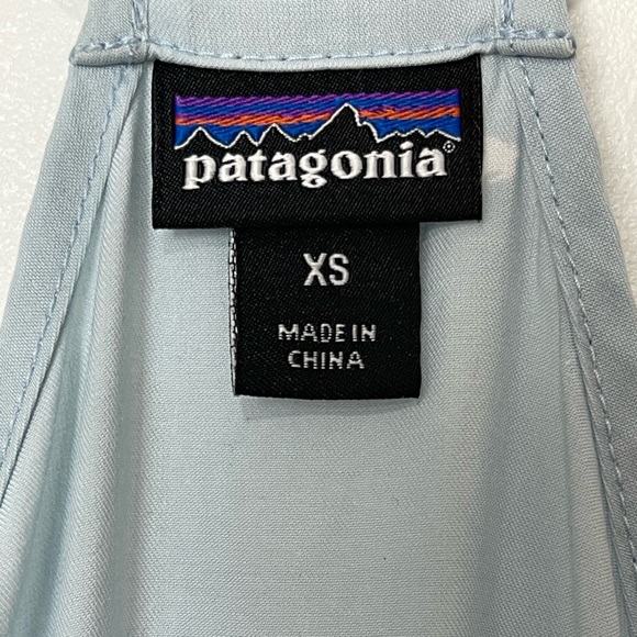 Patagonia Lost Wildflower Midi Racer Back Pockets Dress Size XS - Picture 7 of 12